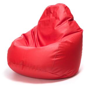 Pouf poltrona sacco fuzzy ecopelle