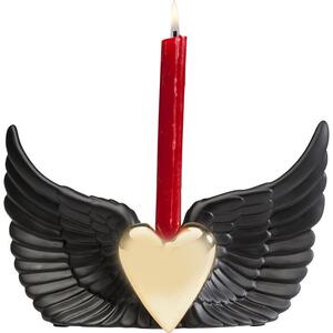 Porta candela flying heart kare design