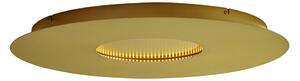 Plafoniera moderna oro 60cm incl. LED dimmerabile a 3 livelli - Morning