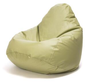 Pouf poltrona sacco fuzzy ecopelle
