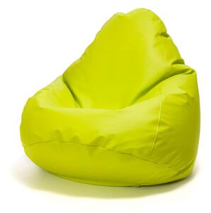 Pouf poltrona sacco fuzzy ecopelle