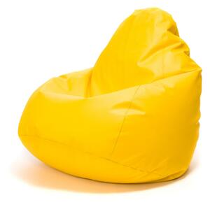 Pouf poltrona sacco fuzzy ecopelle