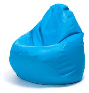 Pouf poltrona sacco fuzzy ecopelle