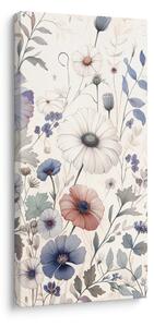 Quadro su tela – Fiori delicati
