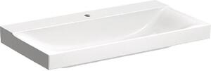 Geberit Xeno 2 lavabo avec trou pour robinetterie, sans trop-plein, 90x48 cm blanc avec KeraTect, 500531011, 500.531.01.1, 500.531.01.1