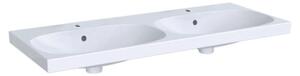 Geberit Acanto double lavabo, 2 trous de robinetterie, avec trop-plein, 1200x480mm, 500.627.01.2, 500.627.01.2