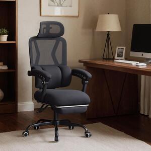 Sedia da ufficio - Sedia ergonomica - Sedia girevole - Sedia per ufficio - Sedia da ufficio - Con poggiapiedi