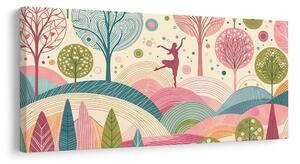 Quadro su tela – Ballerina aggraziata