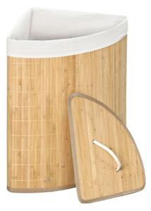Cesto portabiancheria in bambù colore naturale 40 l Bamboo - Compactor