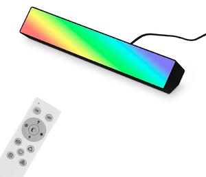 Briloner Applique a LED Muro S, CCT, RGB, dimmerabile, nero