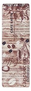 Runner da cucina marrone Delicious Coffee, 67 x 180 cm Delicious Coffee - Hanse Home