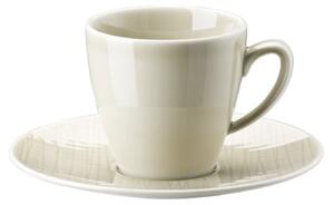 Sei tazze caffe' crema con piattino mesh 15 Rosenthal