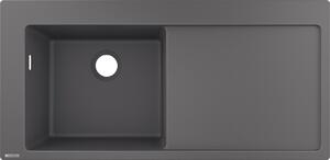 Hansgrohe lavello da incasso 450 con scarico a destra, S5110-F450 Grigio pietra