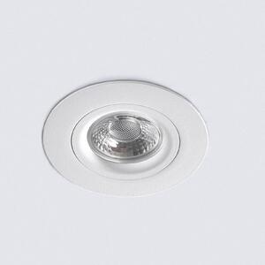 Heitronic Faretto LED da incasso DL6809, rotondo, bianco