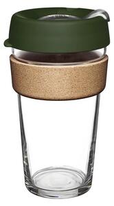 Tazza da viaggio verde 454 ml Brew Cork Pine L - KeepCup