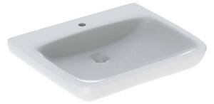 Geberit Renova Nr. 1 Comfort, lavabo avec encastrement, 650x550mm, avec trou pour robinetterie, sans trop-plein, blanc, 258567000, 258567000