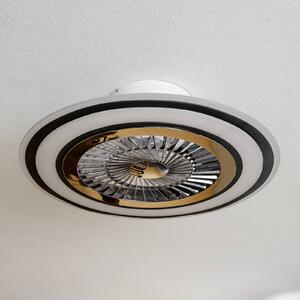 Starluna Leoman ventilatore da soffitto LED, nero
