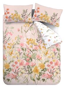 Set copripiumino e federa rosa per letto singolo 135x200 cm Countryside Floral – Catherine Lansfield