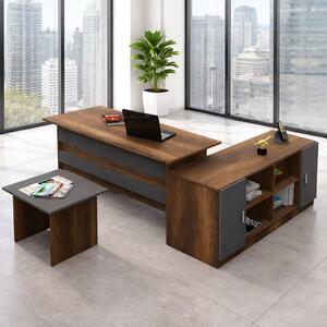 Harriet - set da Ufficio, Marrone Noce, Modulabile