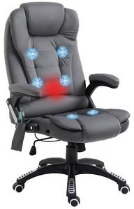 Sedia da ufficio con funzione massaggio - Sedia da ufficio ergonomica - Sedia da gaming - Sedia da ufficio