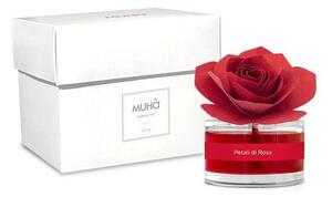 Diffusore rosa rossa 50ml petali di rosa Muhà
