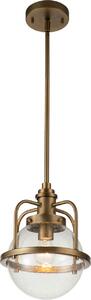 Lampada a sospensione in metallo vetro Ø 24 cm H: max. 129 cm IP44 in ottone E27 paralume a sfera luce a sospensione vintage