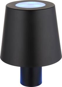 Lampada da tavolo LED RGB, lampada a forma di bottiglia, con controllo touch, alimentata a batteria, altezza 14 cm