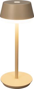 Konstsmide Lampada da tavolo LED USB RGBW Lyon nei colori della sabbia 2,5W 120lm IP54, 7830-330