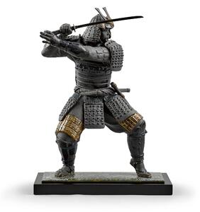 Statua Guerriero Samurai Lladrò