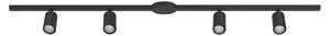 Faretto Eglo 901652 EASYT SET 4 SPOTS 4x GU10 10 W nero