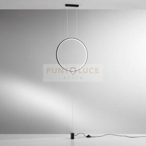 Piantana led portal nera 20w 2400lm cct 50x50x400cm led-portal-pt-ner