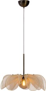 Markslöjd 108659 - Lampadario a sospensione con filo STYRKA 1xE27/40W/230V diametro 63 cm beige