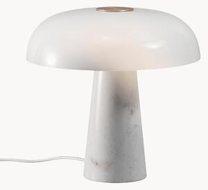 Lampada da tavolo con base in marmo Glossy