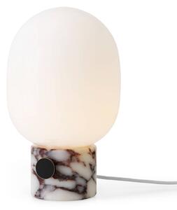 Menu JWDA lampada da tavolo, marmo calacatta viola