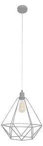 Lampadario KARO LARGE 1xE27/15W/230V grigio
