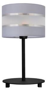 Lampada da tavolo HELEN 1xE27/15W/230V grigio/nero