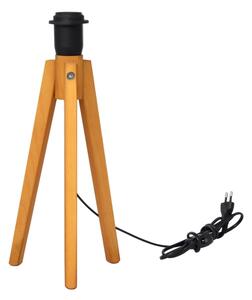 Lampada da tavolo ALBA 1xE27/15W/230V nero/quercia