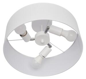 Lampadario a sospensione con supporto rigido ALBA 3xE27/15W/230V bianco
