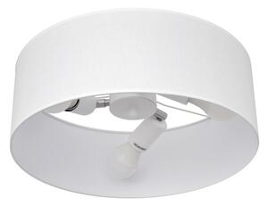 Lampadario a sospensione con supporto rigido ALBA 3xE27/15W/230V bianco