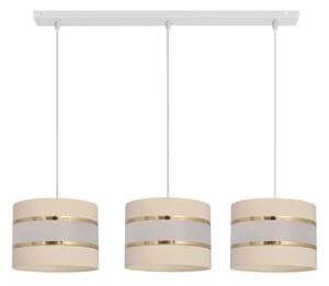 Lampadario su filo HELEN 3xE27/15W/230V crema