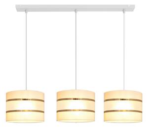 Lampadario su filo HELEN 3xE27/15W/230V crema