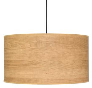 Lampadario a sospensione con filo ALBA 1xE27/15W/230V diametro 45 cm marrone/nero