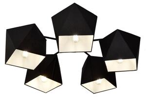 Lampadario ADAMANT 5xE27/15W/230V nero