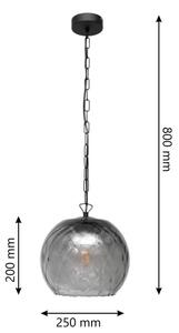 Lampadario a sospensione con filo MARILLA 1xE27/15W/230V