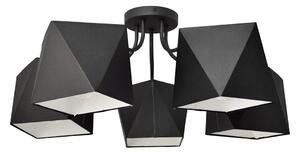 Lampadario ADAMANT 5xE27/15W/230V nero