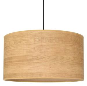 Lampadario a sospensione con filo ALBA 1xE27/15W/230V diametro 45 cm marrone/nero