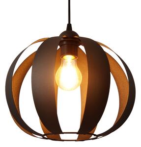 Lampadario a sospensione con filo NEWTON 1xE27/15W/230V nero
