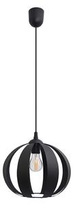 Lampadario a sospensione con filo NEWTON 1xE27/15W/230V nero