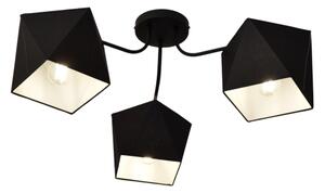 Lampadario ADAMANT 3xE27/15W/230V nero
