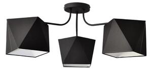 Lampadario ADAMANT 3xE27/15W/230V nero